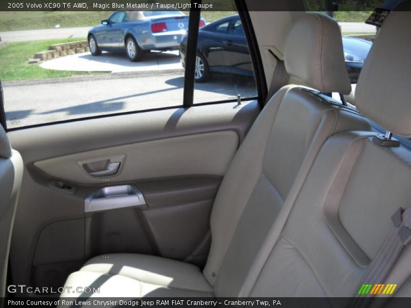 Magic Blue Metallic / Taupe/Light Taupe 2005 Volvo XC90 T6 AWD
