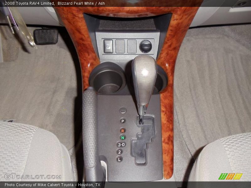 Blizzard Pearl White / Ash 2008 Toyota RAV4 Limited