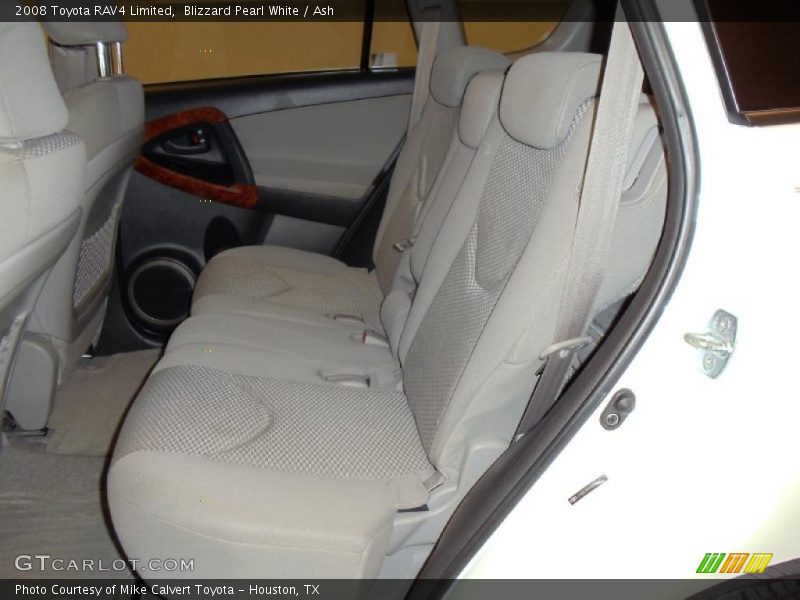 Blizzard Pearl White / Ash 2008 Toyota RAV4 Limited