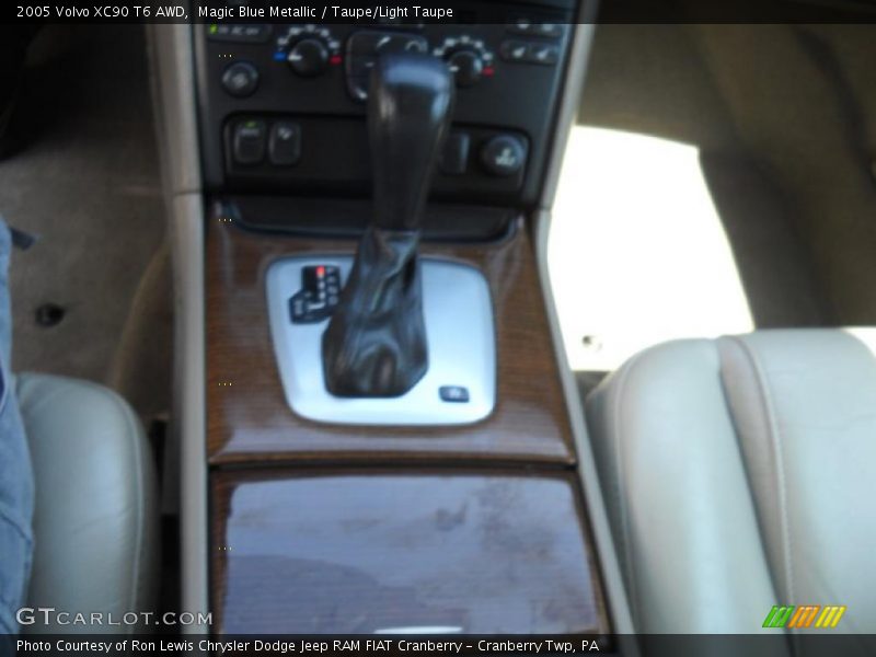 Magic Blue Metallic / Taupe/Light Taupe 2005 Volvo XC90 T6 AWD
