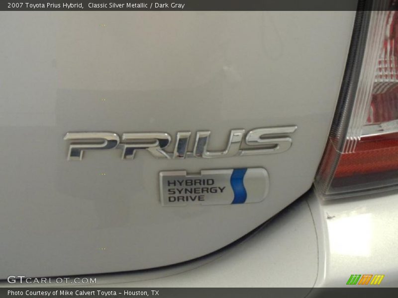 Classic Silver Metallic / Dark Gray 2007 Toyota Prius Hybrid