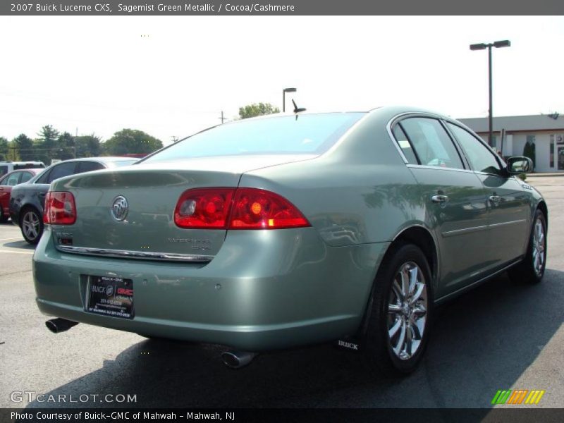 Sagemist Green Metallic / Cocoa/Cashmere 2007 Buick Lucerne CXS