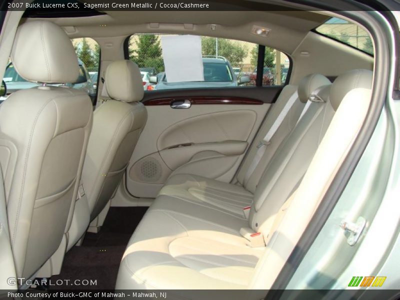 Sagemist Green Metallic / Cocoa/Cashmere 2007 Buick Lucerne CXS