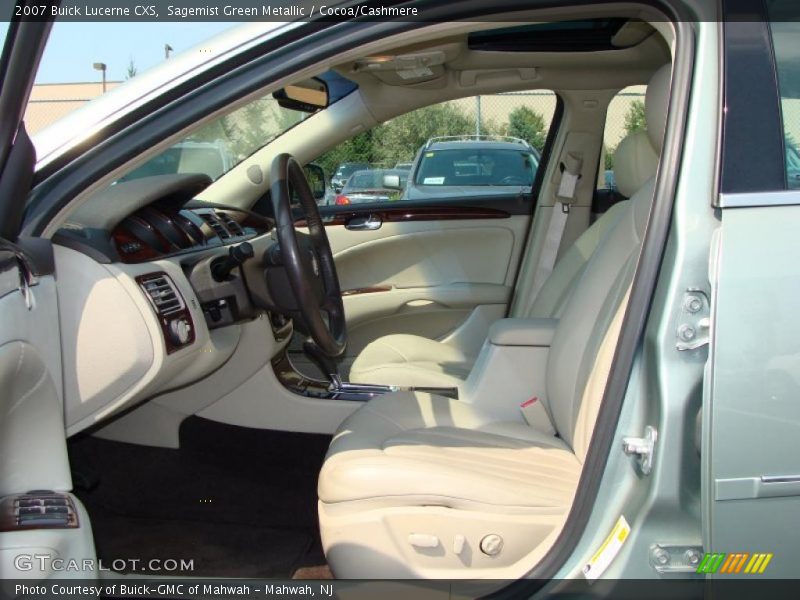 Sagemist Green Metallic / Cocoa/Cashmere 2007 Buick Lucerne CXS