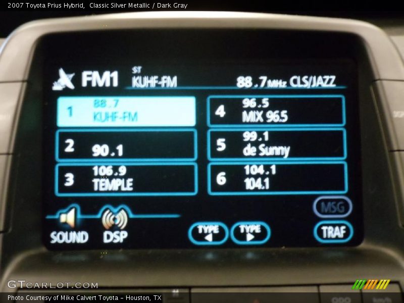 Classic Silver Metallic / Dark Gray 2007 Toyota Prius Hybrid