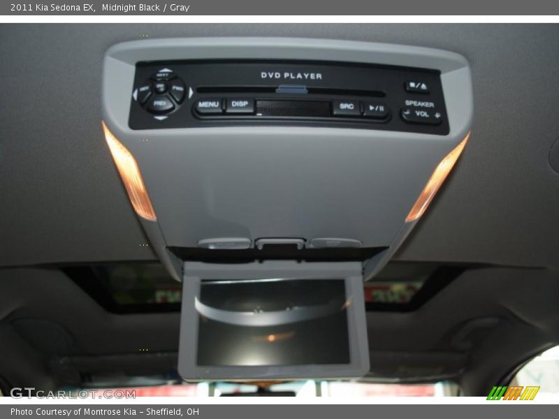 Midnight Black / Gray 2011 Kia Sedona EX