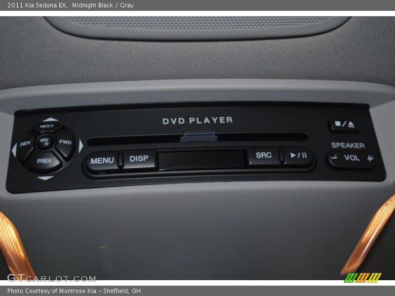 Midnight Black / Gray 2011 Kia Sedona EX