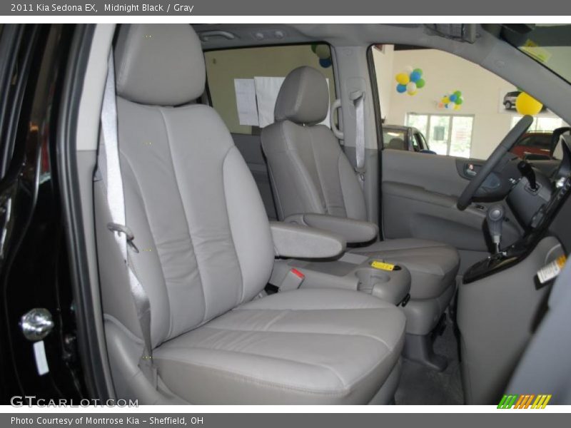 Midnight Black / Gray 2011 Kia Sedona EX
