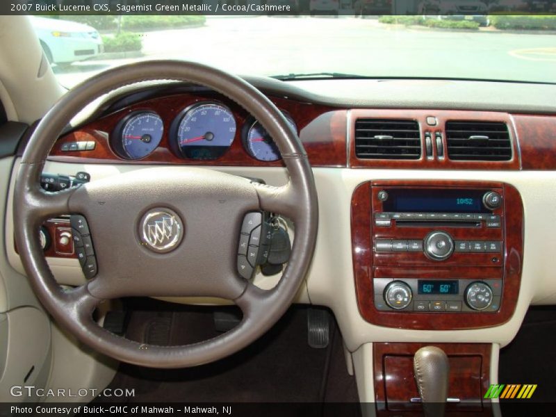 Sagemist Green Metallic / Cocoa/Cashmere 2007 Buick Lucerne CXS