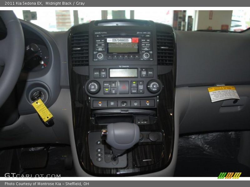 Midnight Black / Gray 2011 Kia Sedona EX