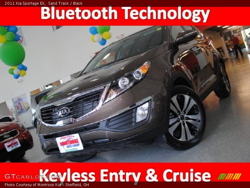 Sand Track / Black 2011 Kia Sportage EX