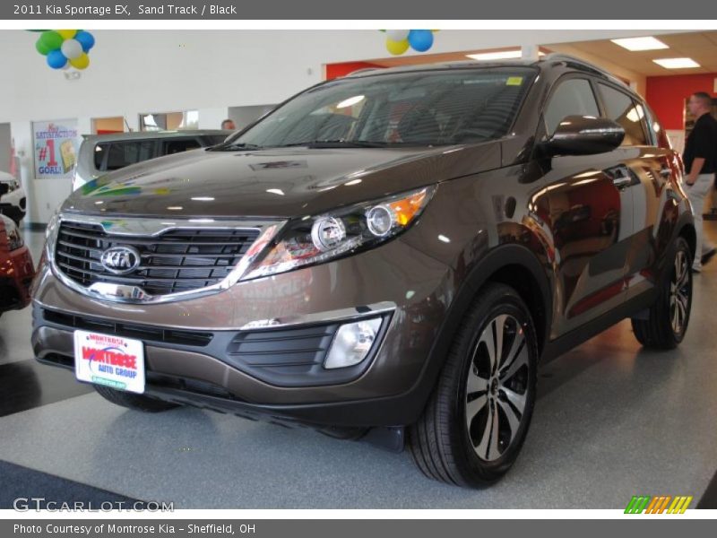 Sand Track / Black 2011 Kia Sportage EX
