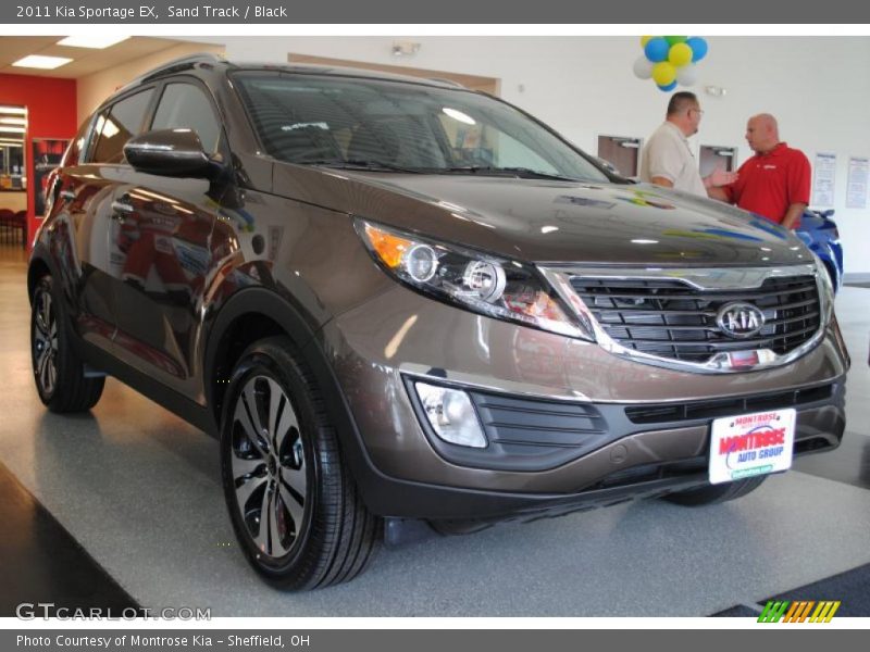 Sand Track / Black 2011 Kia Sportage EX