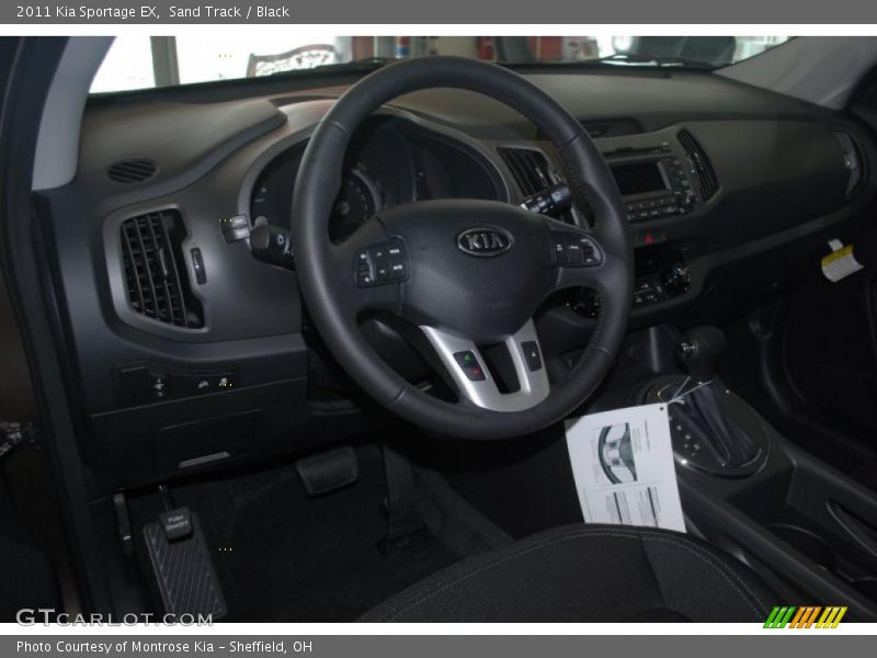 Sand Track / Black 2011 Kia Sportage EX