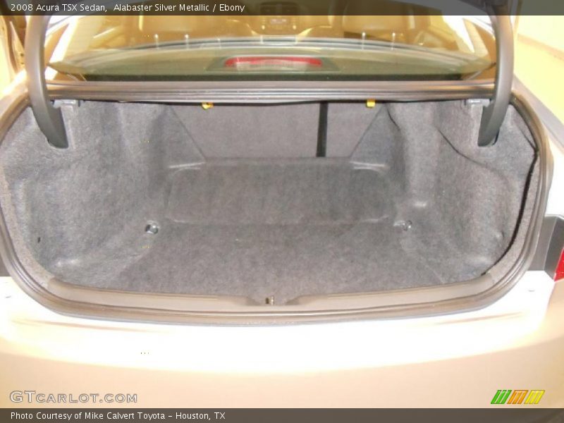 Alabaster Silver Metallic / Ebony 2008 Acura TSX Sedan