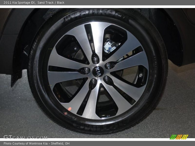 Sand Track / Black 2011 Kia Sportage EX