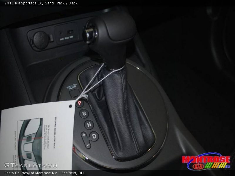 Sand Track / Black 2011 Kia Sportage EX