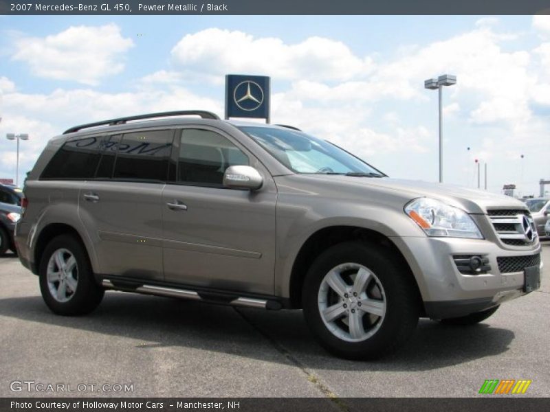 Pewter Metallic / Black 2007 Mercedes-Benz GL 450