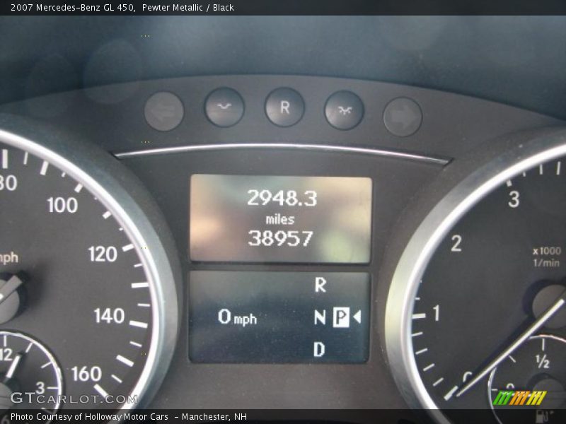 Pewter Metallic / Black 2007 Mercedes-Benz GL 450