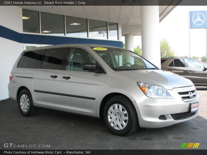 Desert Rock Metallic / Gray 2007 Honda Odyssey LX