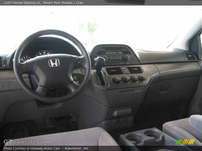 Desert Rock Metallic / Gray 2007 Honda Odyssey LX