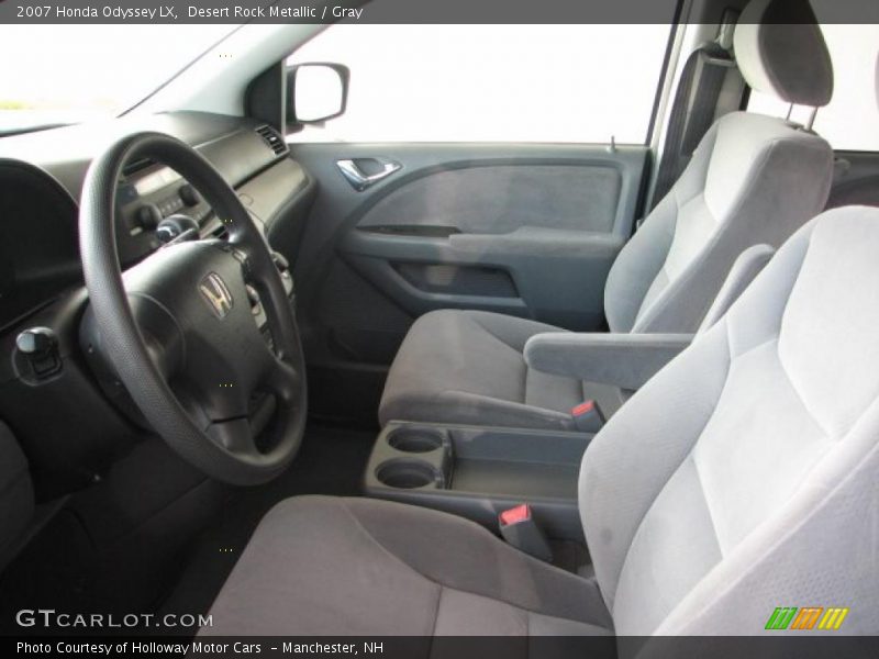 Desert Rock Metallic / Gray 2007 Honda Odyssey LX