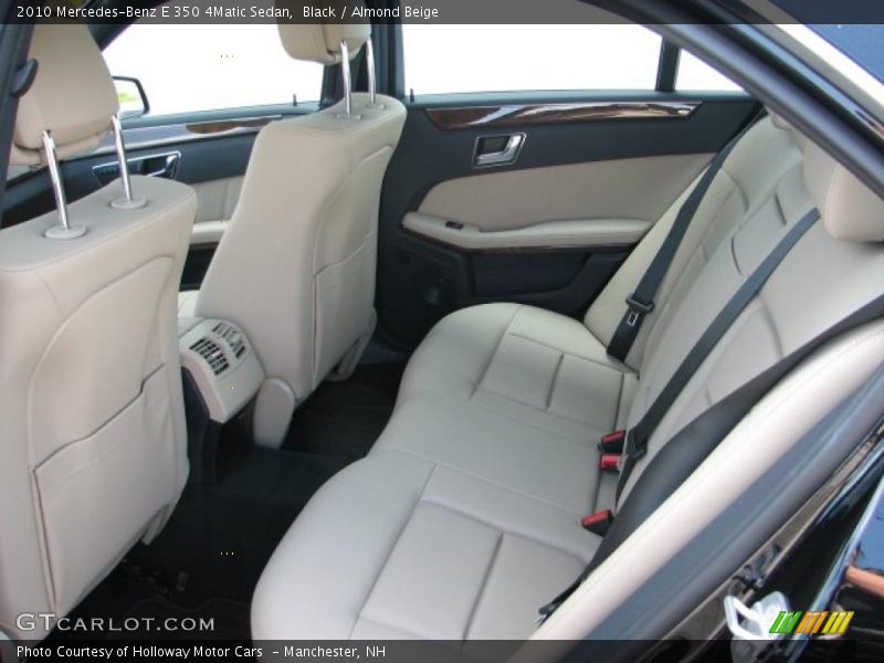 Black / Almond Beige 2010 Mercedes-Benz E 350 4Matic Sedan