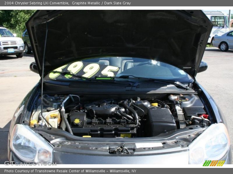 Graphite Metallic / Dark Slate Gray 2004 Chrysler Sebring LXi Convertible