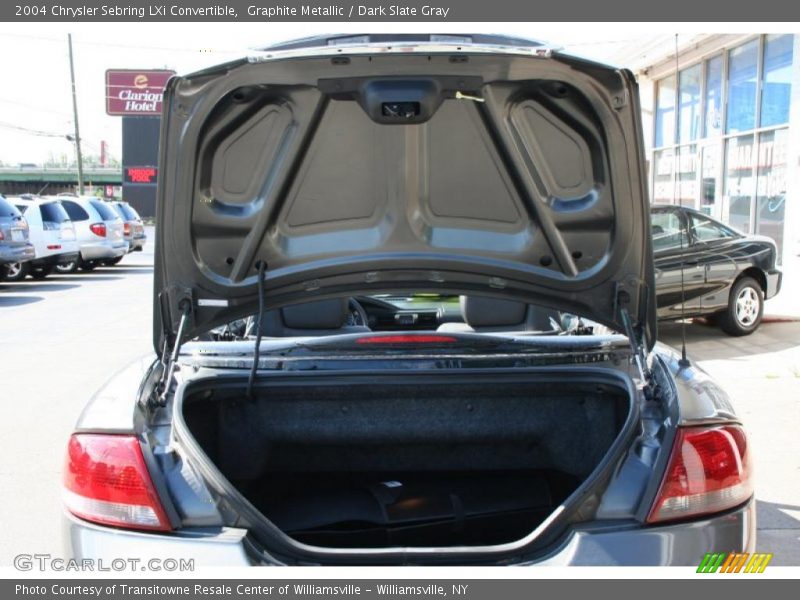 Graphite Metallic / Dark Slate Gray 2004 Chrysler Sebring LXi Convertible