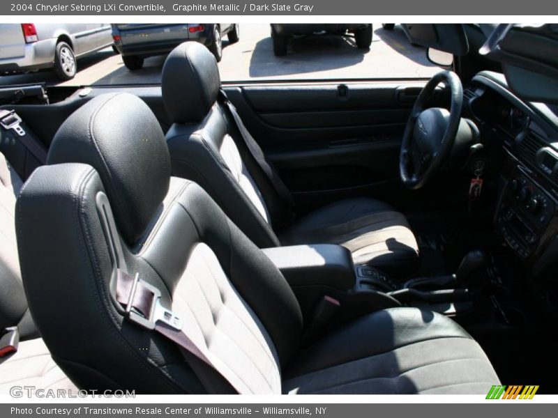Graphite Metallic / Dark Slate Gray 2004 Chrysler Sebring LXi Convertible