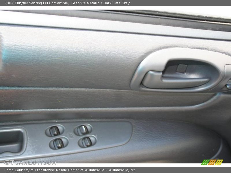 Graphite Metallic / Dark Slate Gray 2004 Chrysler Sebring LXi Convertible