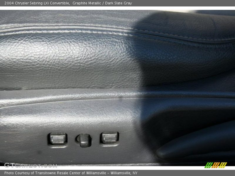 Graphite Metallic / Dark Slate Gray 2004 Chrysler Sebring LXi Convertible