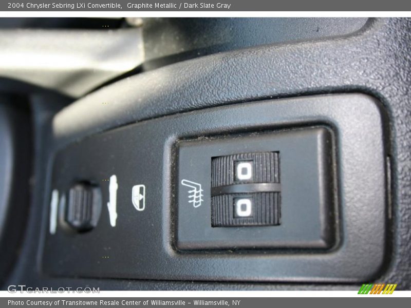 Graphite Metallic / Dark Slate Gray 2004 Chrysler Sebring LXi Convertible