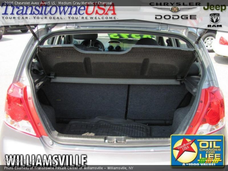 Medium Gray Metallic / Charcoal 2008 Chevrolet Aveo Aveo5 LS