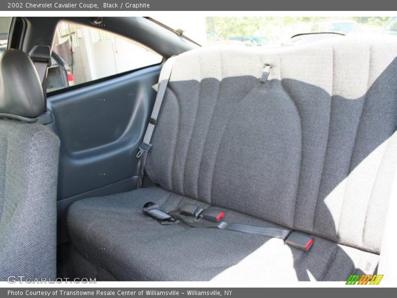 Black / Graphite 2002 Chevrolet Cavalier Coupe
