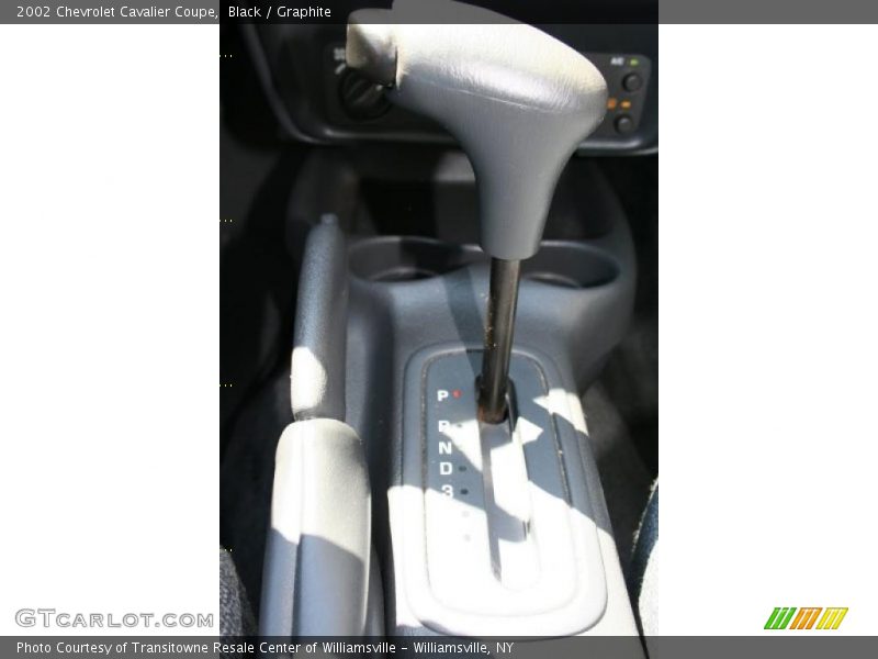 Black / Graphite 2002 Chevrolet Cavalier Coupe
