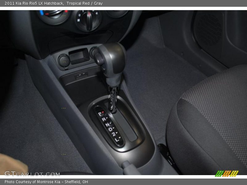 Tropical Red / Gray 2011 Kia Rio Rio5 LX Hatchback