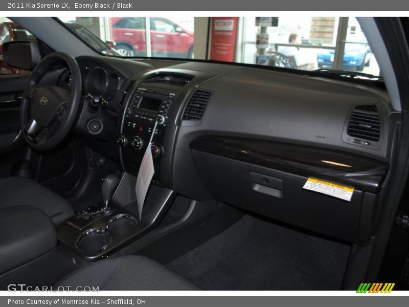 Ebony Black / Black 2011 Kia Sorento LX