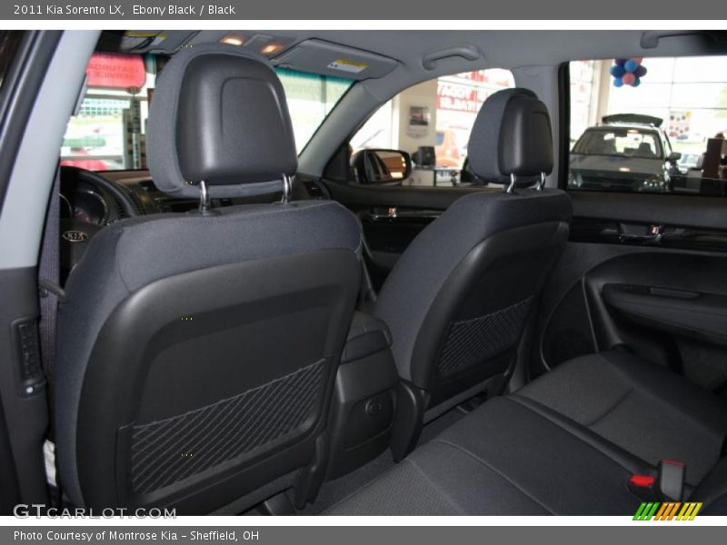 Ebony Black / Black 2011 Kia Sorento LX