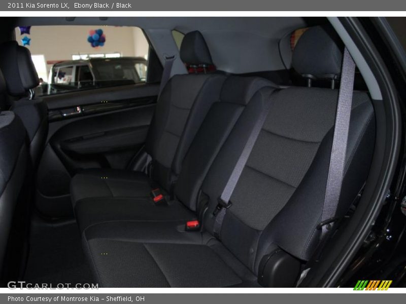 Ebony Black / Black 2011 Kia Sorento LX