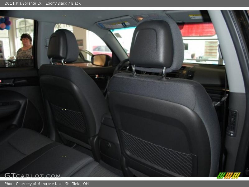 Ebony Black / Black 2011 Kia Sorento LX
