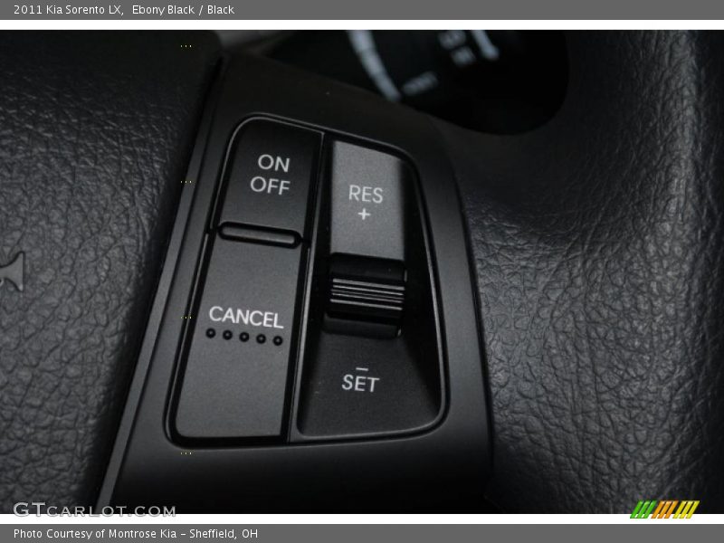 Ebony Black / Black 2011 Kia Sorento LX