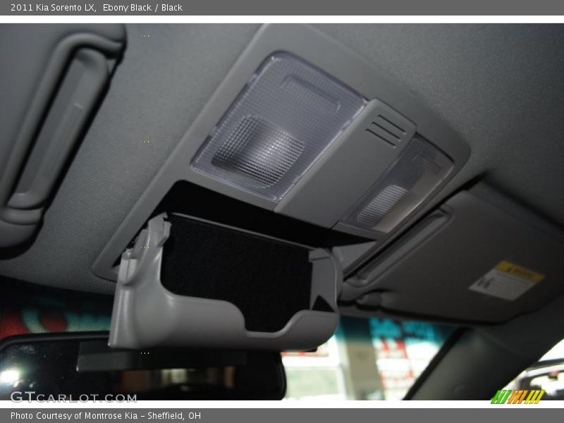 Ebony Black / Black 2011 Kia Sorento LX
