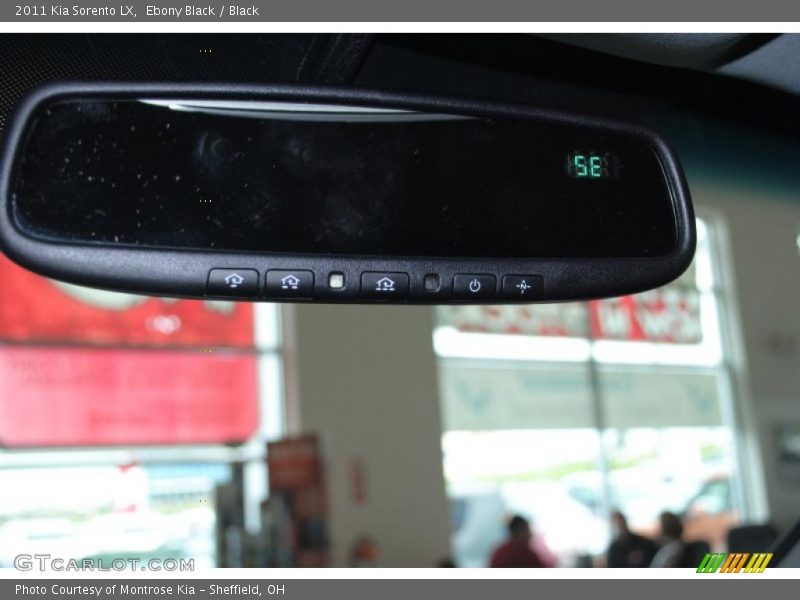 Ebony Black / Black 2011 Kia Sorento LX