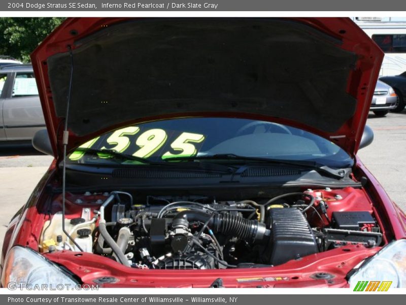 Inferno Red Pearlcoat / Dark Slate Gray 2004 Dodge Stratus SE Sedan