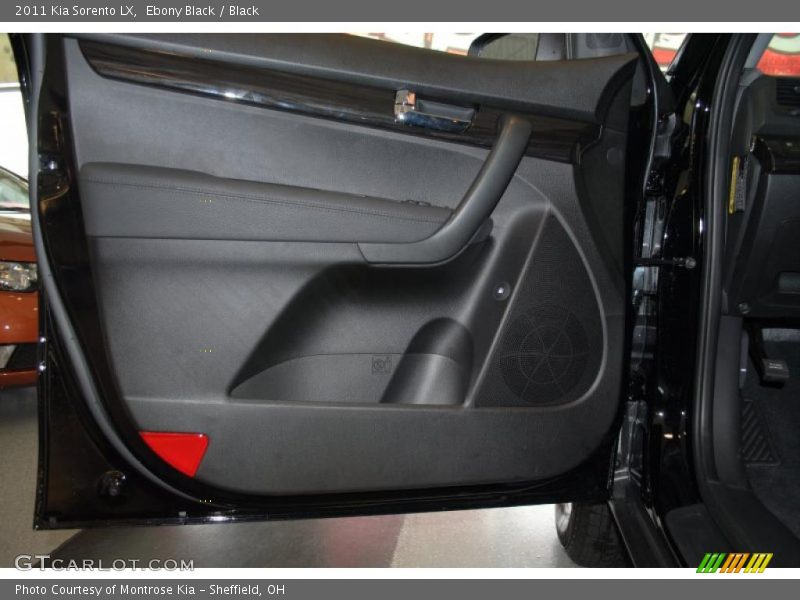 Ebony Black / Black 2011 Kia Sorento LX