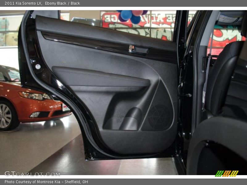 Ebony Black / Black 2011 Kia Sorento LX
