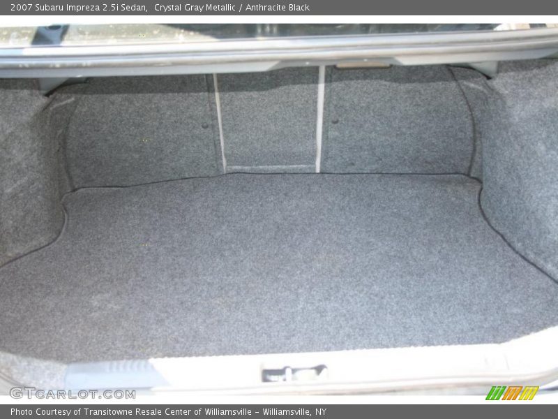 Crystal Gray Metallic / Anthracite Black 2007 Subaru Impreza 2.5i Sedan