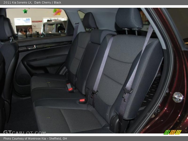 Dark Cherry / Black 2011 Kia Sorento LX