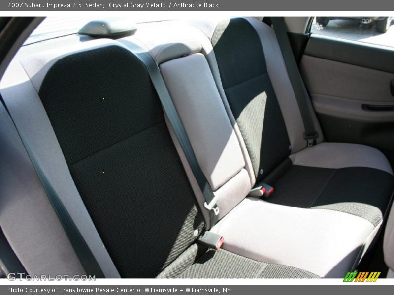 Crystal Gray Metallic / Anthracite Black 2007 Subaru Impreza 2.5i Sedan
